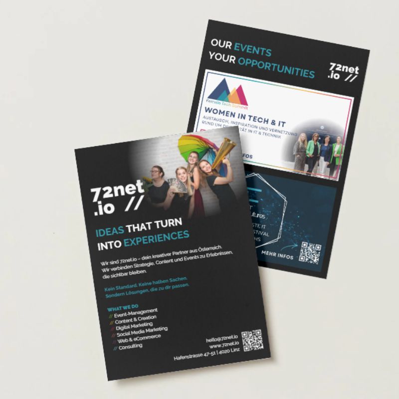 72net - Agentur Flyer